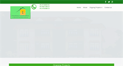 Desktop Screenshot of chaudharyconstruction.com